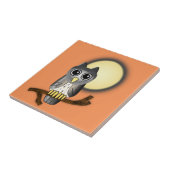 Halloween Owl Fliese (Seite)