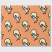 Halloween Owl Geschenkpapier (Flach)