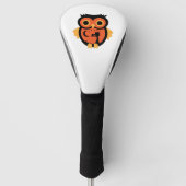 Halloween Owl Golf Headcover (Vorderseite)