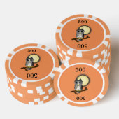 Halloween Owl Pokerchips (Stapel)
