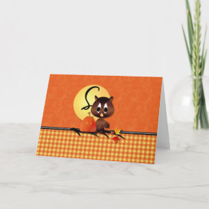Halloween Owl S Karte
