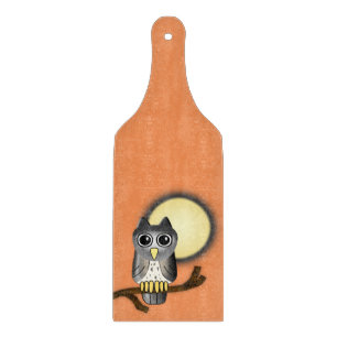 Halloween Owl Schneidebrett