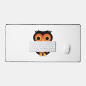 Halloween Owl Schreibtischunterlage (Tastatur & Maus)