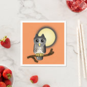 Halloween Owl Serviette (Beispiel)