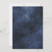 Halloween Owl Spuk House Party Creepy Beängstigend Einladung (Rückseite)