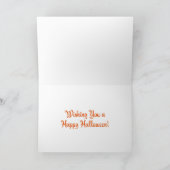 Halloween Owls Card Karte (Innenseite)