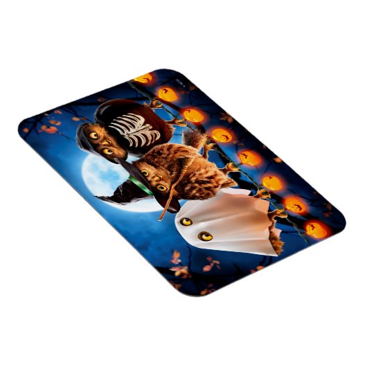 Halloween Owls Magnet (Rechte Seite)