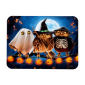 Halloween Owls Magnet (Horizontal)