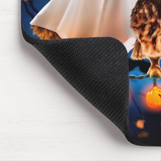 Halloween Owls Mousepad (Ecke)