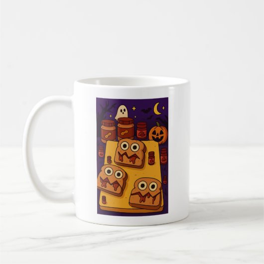 Halloween P&J Kaffeetasse (Links)