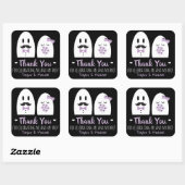 Halloween Paare Hochzeit Danke an Stickers (Blatt)