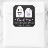 Halloween Paare Hochzeit Danke an Stickers (Tasche)