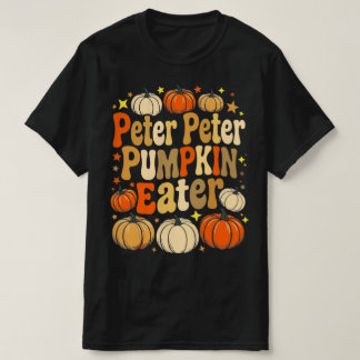 Halloween-Paarkostüme für Erwachsene Peter Pumpki T-Shirt