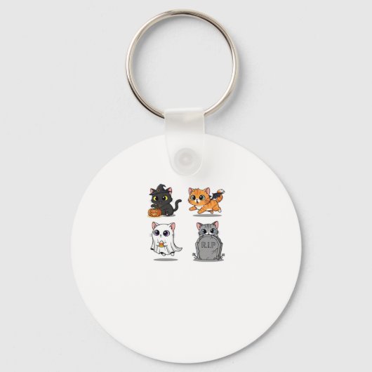 Halloween Pack Spooky und festes grafisches Bundle Schlüsselanhänger (Vorderseite)