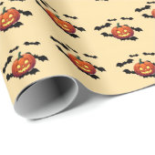 Halloween-Packpapier Geschenkpapier (Rolleneckpunkt)