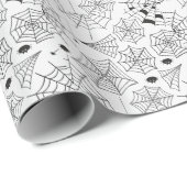Halloween-Packpapier Geschenkpapier (Rolleneckpunkt)