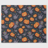 Halloween-Packpapier Geschenkpapier (Flach)