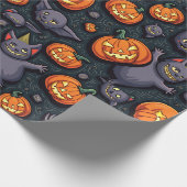 Halloween-Packpapier Geschenkpapier (Ecke)
