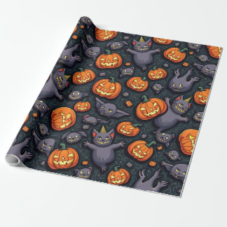 Halloween-Packpapier Geschenkpapier