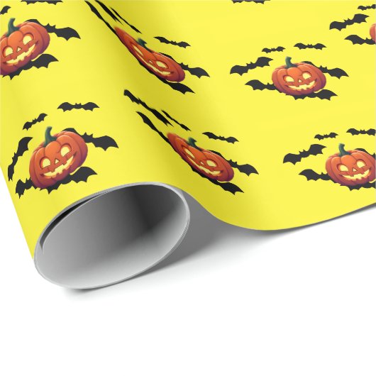 Halloween-Packpapier Geschenkpapier (Rolleneckpunkt)
