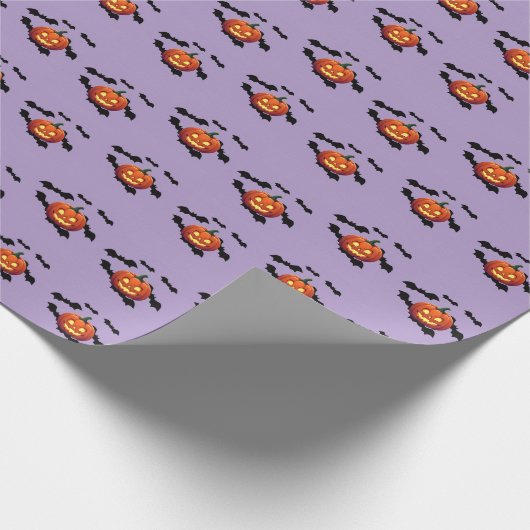 Halloween-Packpapier Geschenkpapier (Ecke)