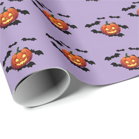 Halloween-Packpapier Geschenkpapier (Rolleneckpunkt)