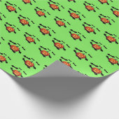 Halloween-Packpapier Geschenkpapier (Ecke)