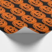 Halloween-Packpapier, Halloween-Geschenkverpackung Geschenkpapier (Ecke)