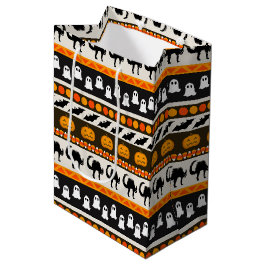 Halloween-Packpapier Mittlere Geschenktüte