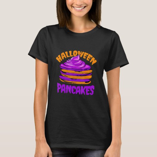 Halloween Pancakes T-Shirt (Vorderseite)