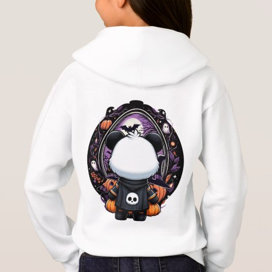 Halloween Panda 2 Hoodie (Rückseite)