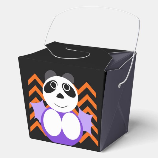Halloween Panda Chinese Box Geschenkschachtel (Vorderseite)