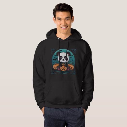 Halloween Panda Hoodie (Vorne ganz)