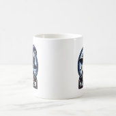 Halloween Panda Kaffeetasse (Mittel)