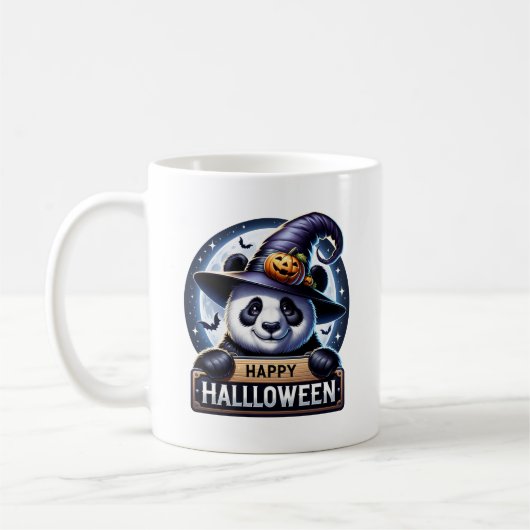 Halloween Panda Kaffeetasse (Links)