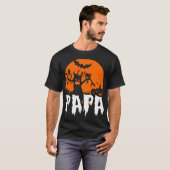 Halloween Papa Beängstigend 31. Oktober Geschenk T-Shirt (Vorne ganz)