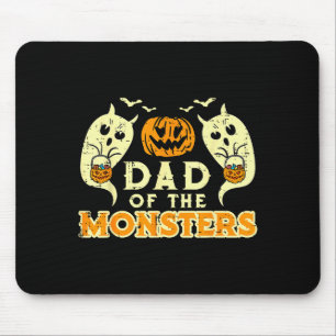 Halloween Papa der Monster Lustiger Familienkostüm Mousepad