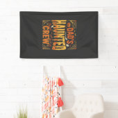 Halloween Papa Geister Crew Banner (Insitu)