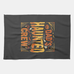 Halloween Papa Geister-Crew Geschirrtuch
