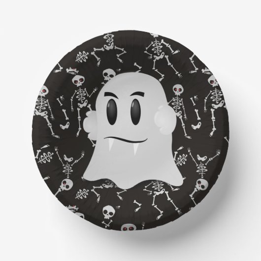Halloween Paper Bowls Pappteller (Vorderseite)