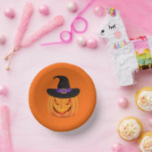 Halloween Paper Bowls-Pumpkin Pappteller (Party)