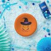 Halloween Paper Bowls-Pumpkin Pappteller (Party)