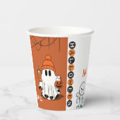 Halloween Paper Cup | Fun Party Trinkbehälter Pappbecher (Rückseite)