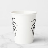 Halloween Paper Cup mit Spirit Design Pappbecher (Links)