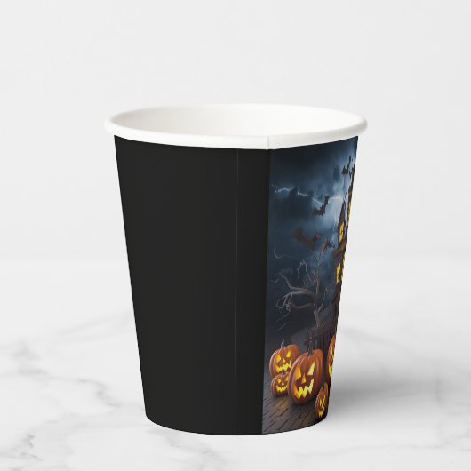 Halloween Paper Cup Pappbecher (Rechts)