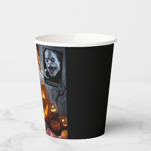 Halloween Paper Cup Pappbecher (Links)