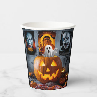 Halloween Paper Cup Pappbecher