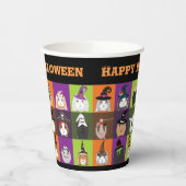 Halloween Paper Cups Guinea Schweine Pappbecher (Links)