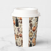 Halloween Paper Cups mit undurchsichtigem Design Pappbecher (Rechts)