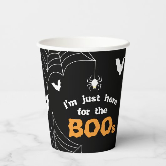 Halloween Paper Cups Pappbecher (Rückseite)